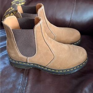 Dr. Martens Light Brown Chelsea Boots